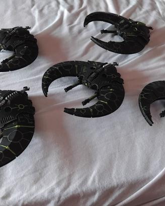5 falci della notte Necron warhammer 40.000