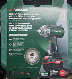 Avvitatore a percussione Parkside a batteria