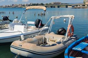 gommone e motore