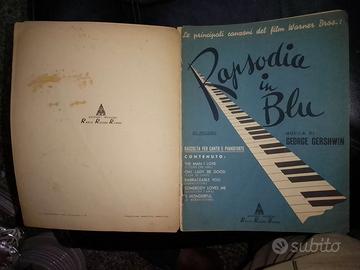 rapsodia in blu gershwin ricordi completo delle