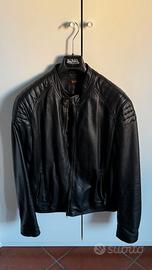 Giubbotto In Pelle Von Dutch Usato Nero TG XL