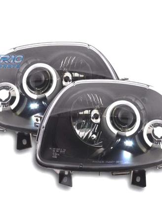 FARI PER RENAULT CLIO 98-01 ANGEL EYES FONDO NERO