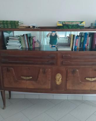 Credenza libreria/bar anni'50 La Permanente Cantù