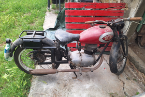 Moto epoca gilera 125 turismo 1951