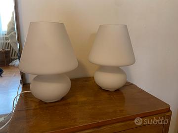 Coppia di lampade da comodino