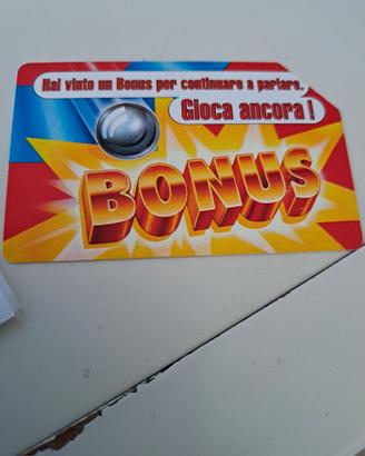 Scheda telefonica anno 2001