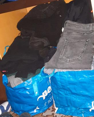 Stock di vestiti uomo/unisex