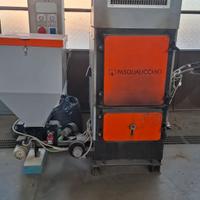 Generatore aria calda pellet