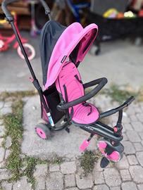 Triciclo smarTrike 6in 1 fucsia+triciclo in omaggi