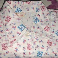 set 3 camicie da notte nuove in cotone