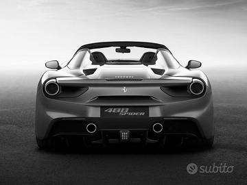 Paraurti posteriore Ferrari 488 Spider