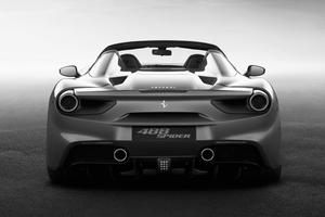 Paraurti posteriore Ferrari 488 Spider