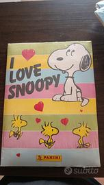 album figurine i love snoopy blisterato + set comp