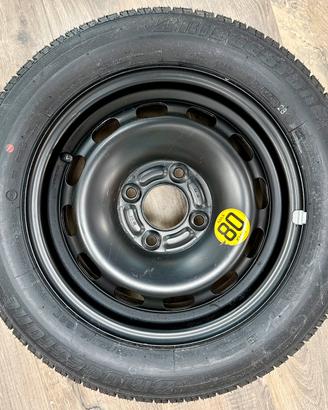 Ruotino di scorta Bridgestone 175/65 R14 - 4 Fori