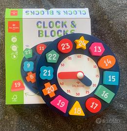 Gioco educativo numeri e ore - Dal negro