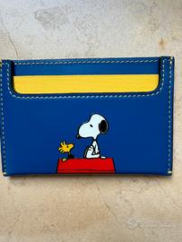 Globe-trotter x Peanuts portafoglio in pelle 100%