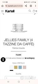 tazzine da caffe kartell