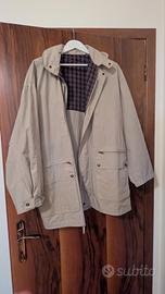 giubbotto stile trench uomo beige tg54