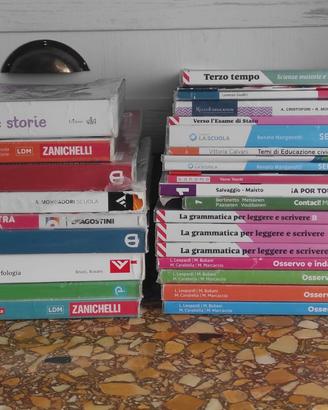 Libri scolastici prima media