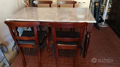 tavolo e 4 sedie