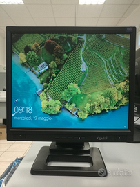 1 Monitor pc 17'' pollici Qbell