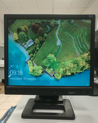 1 Monitor pc 17'' pollici Qbell