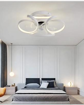 Lampadario Ventilatore LED 90W DC TESTATO PERFETTO