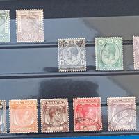 francobolli malaya del 1892 al 1941