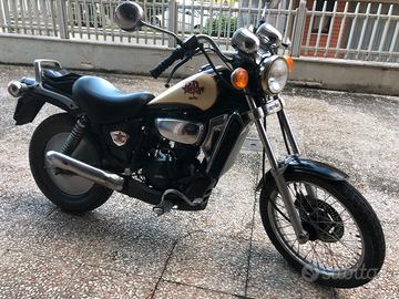 Red rose harley davidson