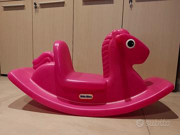 Cavallo a dondolo Little Tikes ROSA - NUOVO