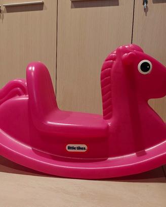 Cavallo a dondolo Little Tikes ROSA - NUOVO