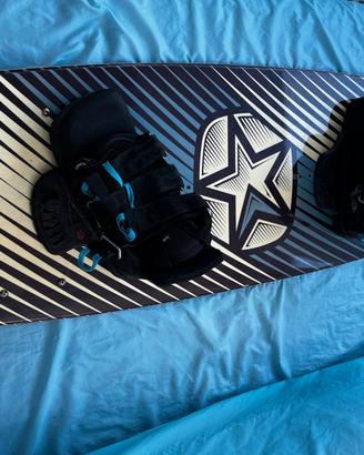 Wakeboard tavola scaroe e laccio con agganci