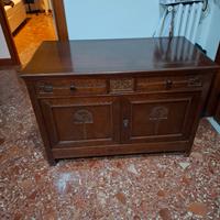 Mobile d’epoca in legno massello stile Liberty – a