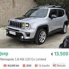Jeep Renegade limited 1600 diesel