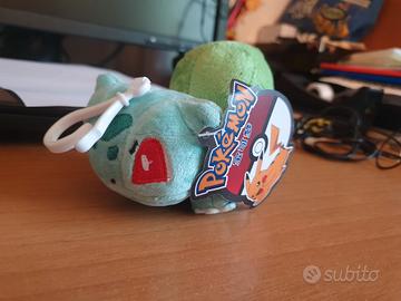 Peluche Bulbasaur Pokémon con Etichetta - Piccolo