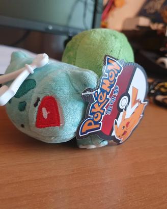 Peluche Bulbasaur Pokémon con Etichetta - Piccolo