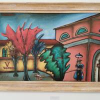 il Prete blu, quadro 