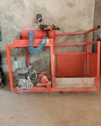 legatrice maggiorotti con compressore e pistola s