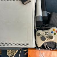 Xbox 360, con alimentatore controller e microfoni