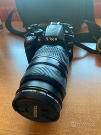 Nikon D3200 + Tamron 70-300 + 18-55 VR + borsa