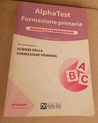 Libro Alpha test Formazione primaria