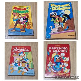 4 fumetti Vintage Collezione I Classici Disney