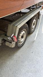 Carrello Ellebi 1800 kl doppio asse per barca 7 me