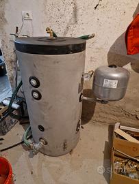 boiler puffer 150 litri con serpentina 