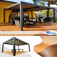 Pergotenda gazebo professionale ristorante PVC box