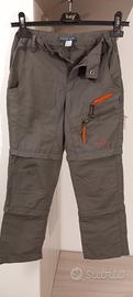 Pantaloni trekking bambino 8 anni