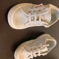 Scarpe Superga celesti come nuove taglia 27