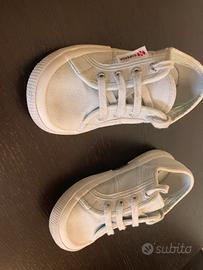 Scarpe Superga celesti come nuove taglia 27