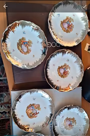 Set Piatti Vintage Bavaria –porcellana