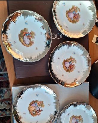 Set Piatti Vintage Bavaria –porcellana